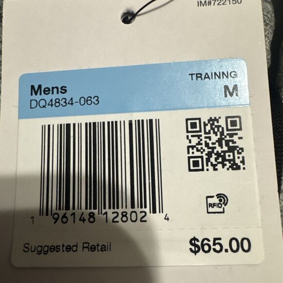 Nike Men's Hoodie Therma-FIT Pullover Fleece DQ4834 - 063 Size Medium NWT Gray - Picture 2 of 7